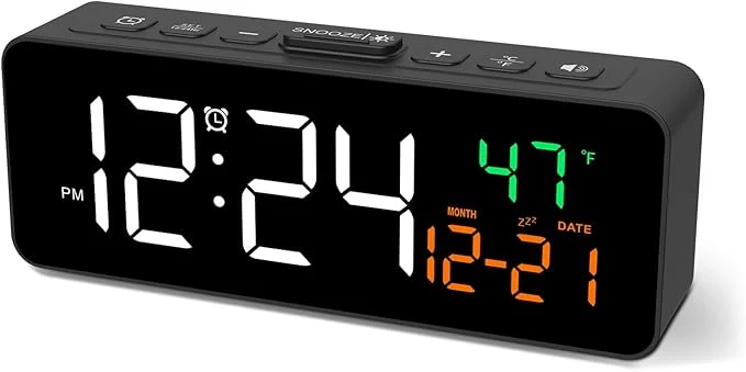 Fast Netzu 3-in-1 Digital Clocks for Living Room Contemporary