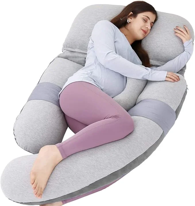 Recyclable AS AWESLING 60in Full Body Pillow Nursing Maternity and Pregnancy Pillow Stylish