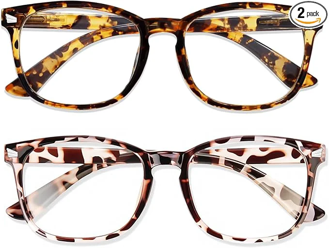 Casual Blue Light Glasses for Woman Men 99 Blue Light Blocking Glasses for Computer Advanced