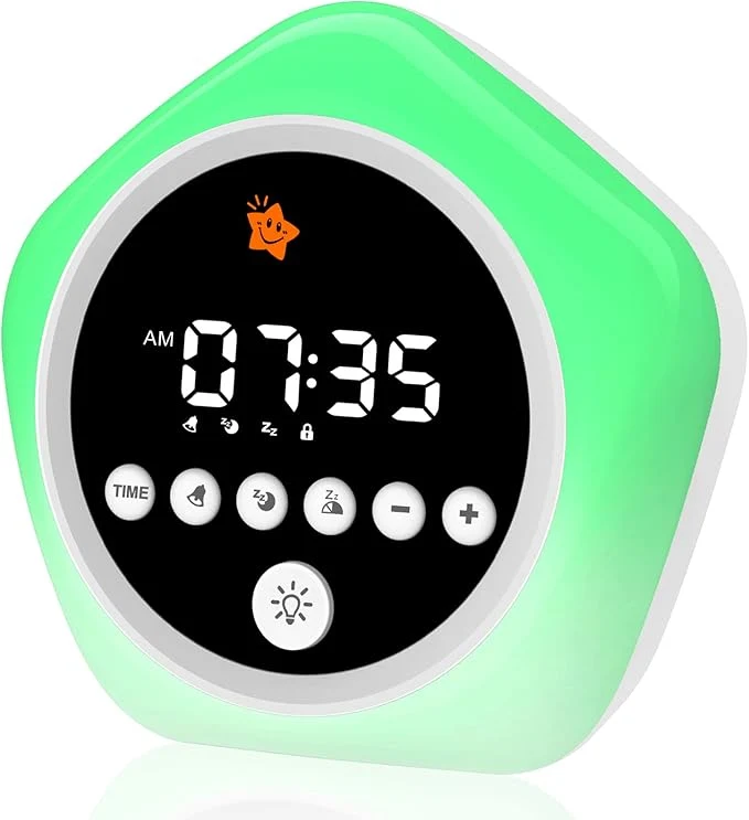 Trendy Kids Alarm Clock Ok to Wake Clock Casual