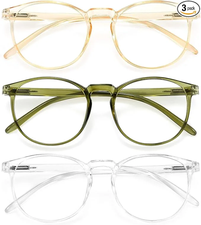 Easy-to-Use IBOANN Chic Comfy Blue Light Glasses Soft