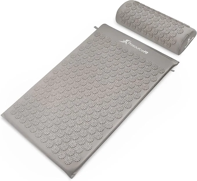 Convenient ProsourceFit Acupressure Mat and Pillow Set Elite