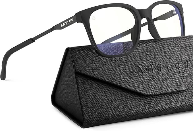 Reusable ANYLUV Blue Light Glasses for Men Lightweight Computer Gaming Glasses Original