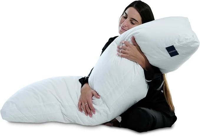 Breathable ACCURATEX Full Body Pillow for Adults Solid