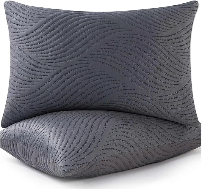 Effective Pillows Queen Size Set of 2 Cooling Memory Foam Pillows Long-Lasting