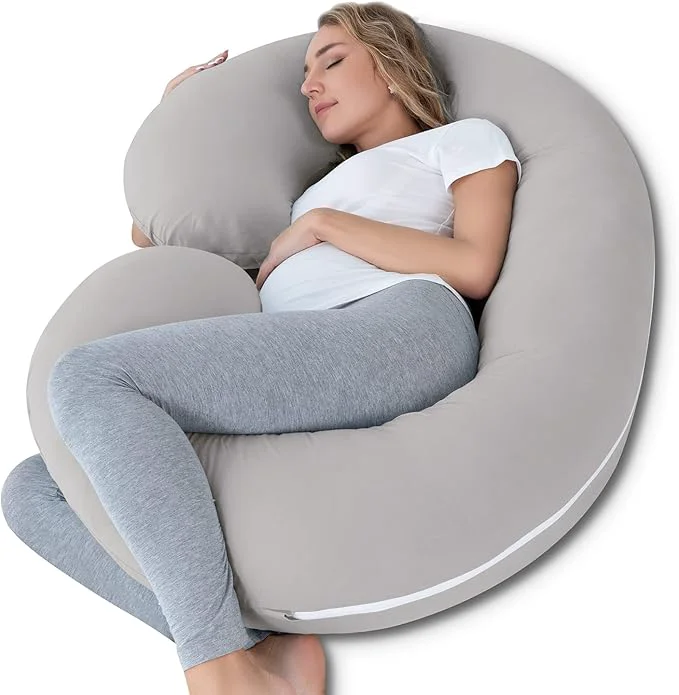 Fashionable INSEN Cooling Pregnancy Pillow Maternity Pillow Clean