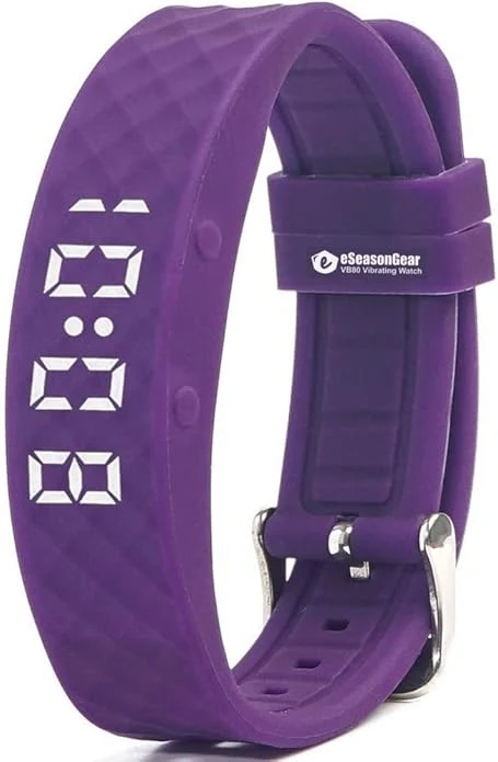 Refined VB80 12 Alarm Vibrating Watch Silent Vibration Shake Wake ADHD Medication Outstanding