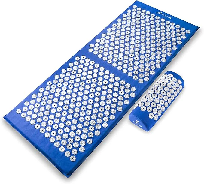 Elegant ProsourceFit Acupressure Mat and Pillow Set Optimized