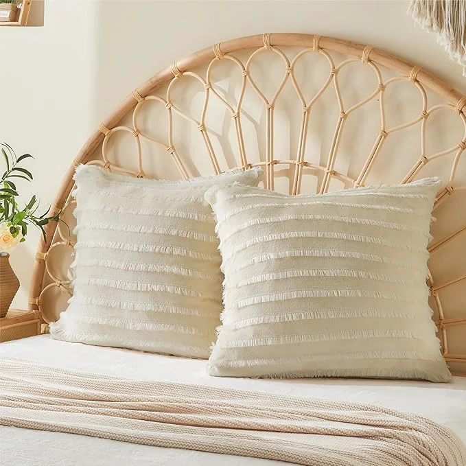 Superior BEDELITE Velvet Pillow Covers 26×26 Crafted