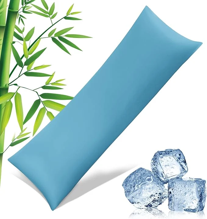 Efficient Body Pillowcase with Zipper Cooling Viscose from Bamboo Zippered Pillowcases Top-Quality