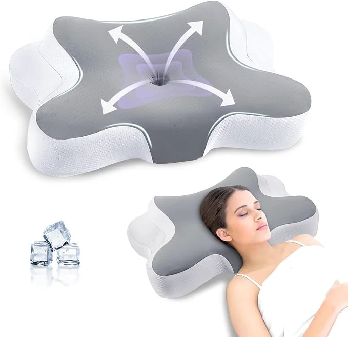 Excellent A-Pce Cervical Pillow for Neck and Shoulder Contour Memory Foam Pillow Professional