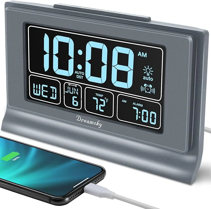 Comfortable DreamSky Digital Alarm Clock Official