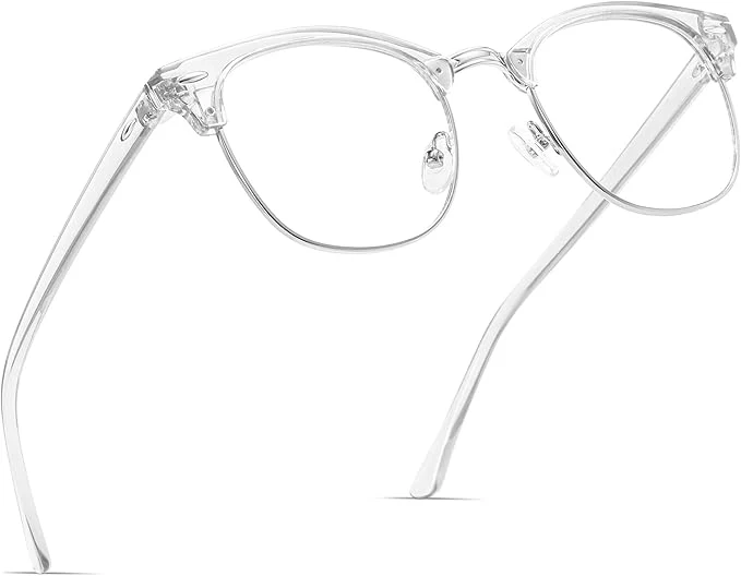 Relaxed Blue Light Glasses for Woman Men Computer Bluelight Glasses Womens Mens Long-Lasting