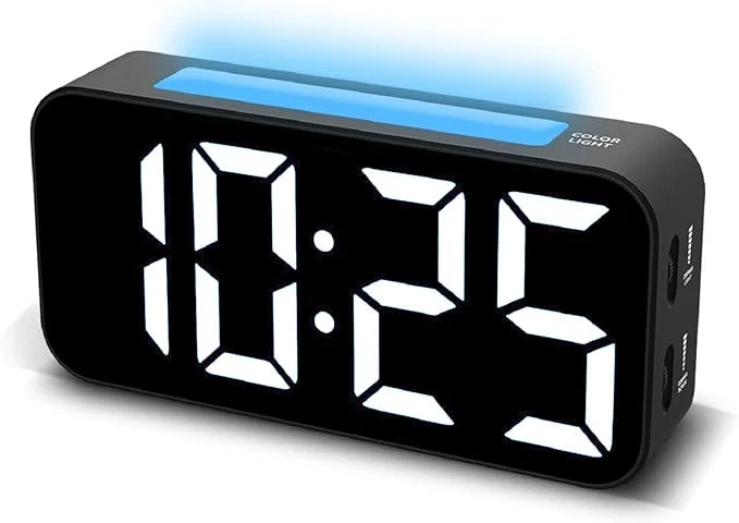 Traditional Topski Loud Alarm Clocks for Bedrooms Heavy Sleepers Digital Clock Specialty