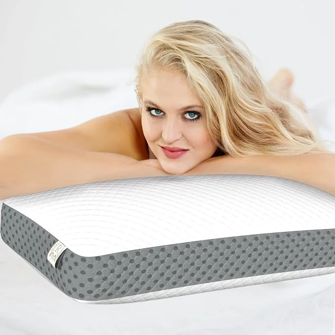 Detailed Royal Therapy Memory Foam Pillow Neck Pain Relief Smart