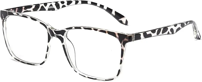 Responsible ANRRI Blue Light Glasses Men Women Leopard Blue Light Blocking Computer Glasses Smooth