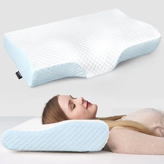 Quality ZAMAT Memory Foam Pillow for Neck Pain Relief Adjustable Ergonomic Cervical Artisan