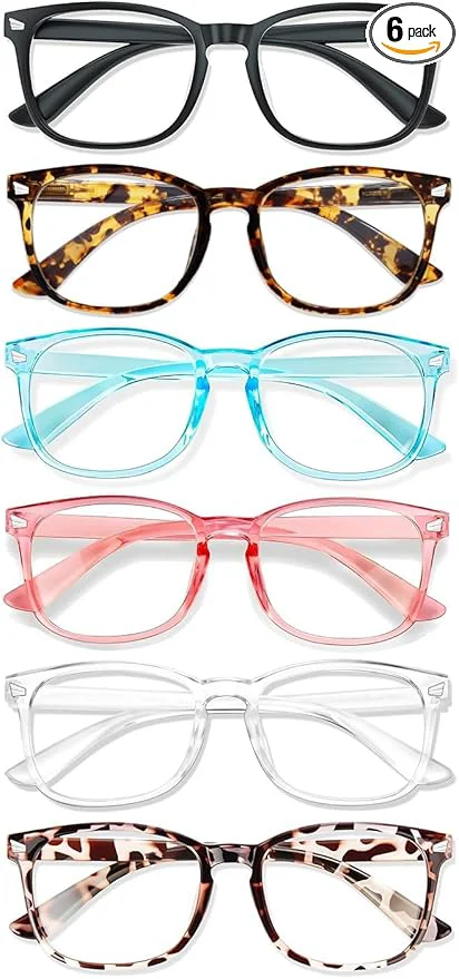 First-Class Blue Light Glasses for Woman Men 99 Blue Light Blocking Glasses for Computer Reusable