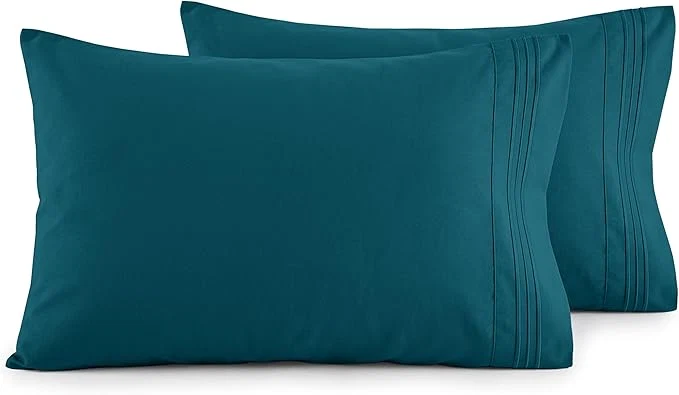 Verified Elegant Comfort Luxury Ultra-Soft 2-Piece Pillowcase Set Breathable