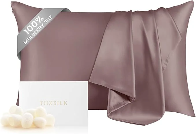 Eco-Friendly THXSILK Mulberry Silk Pillowcase Relaxed