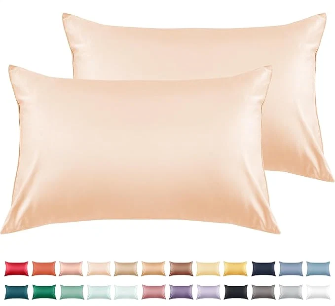 Reusable Warmstar Cotton Pillow Cases Queen Size Set of 2 600 Thread Count Pillowcases Natural