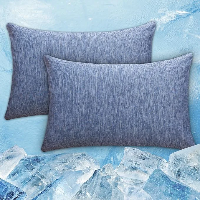 Premium Material CHOSHOME Cooling Pillow Cases Zipper Pillow Covers Q-Max 0.45 Zippered Proven