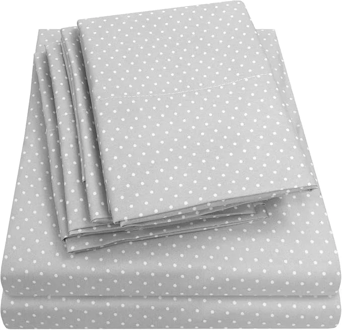 Breathable Sweet Home Collection 4 Piece 1500 Thread Count Brushed Microfiber Deep Pocket Smooth