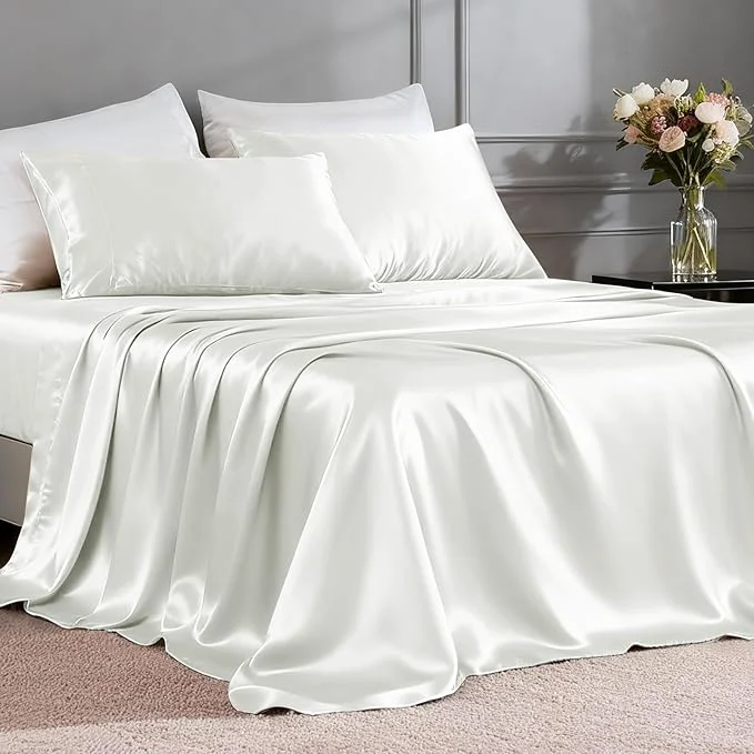 Versatile FreshCulture Satin Sheets King Size Original Design