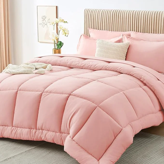 Dependable Sasttie Twin XL Comforter Set 5 Pieces Twin XL Bed in a Bag Complete Bedding Professional