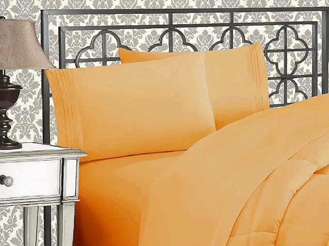 Smart Elegant Comfort Luxurious 1500 Premium Hotel Quality Microfiber Three Line Genuine