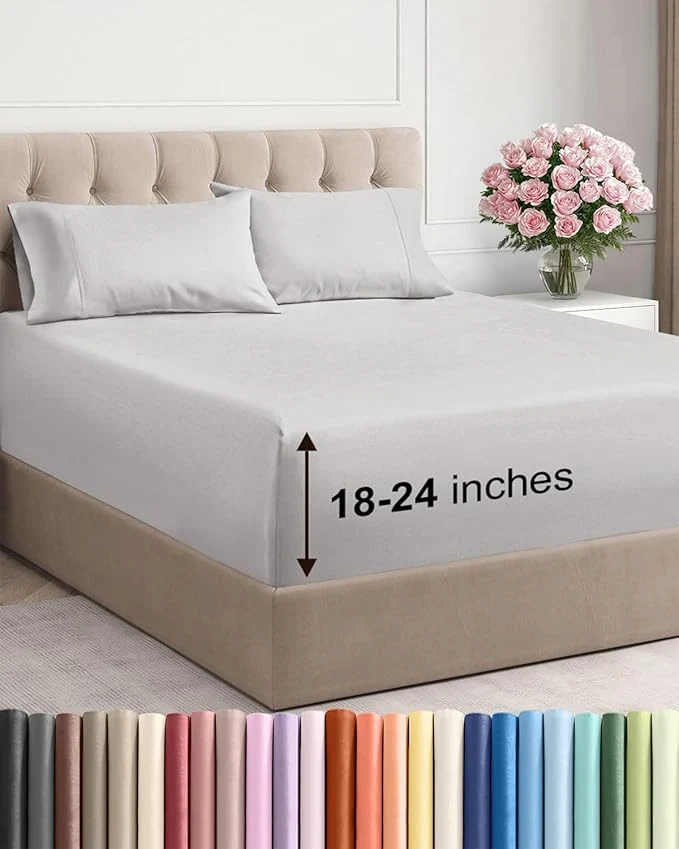 Proven Extra Deep Queen Sheet Set Reusable