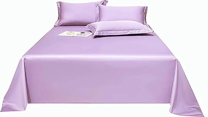 Excellent Full Size Flat Sheet Only Soft 300 Thread Count Cotton Sheets Cooling First-Class