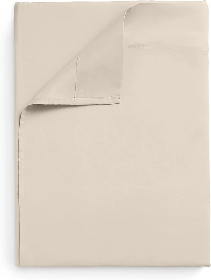Expertly Made Mellanni California King Size Flat Sheet High-Grade