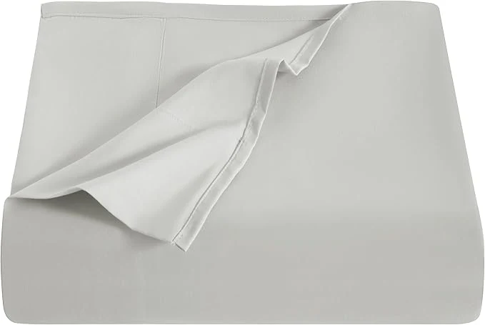 Professional NTBAY Twin Extra-Long Flat Sheet Only Secure