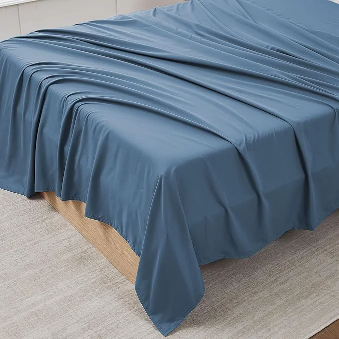 Clean Ultra Soft Breathable Brushed Microfiber Top Sheet Elegant