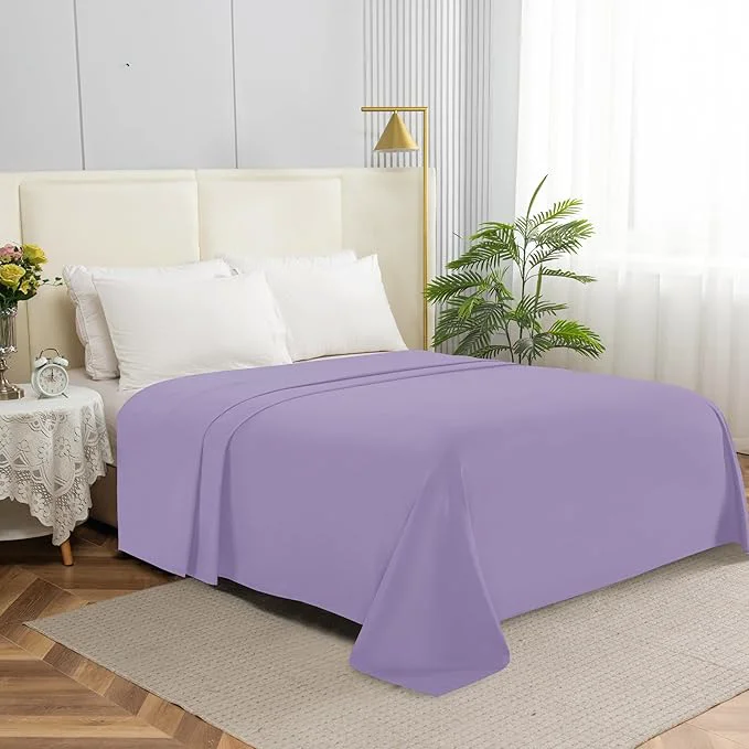 Dependable Elegant Comfort Premium Hotel Quality 1-Piece Flat Sheet Luxury Softest 1500 Recyclable