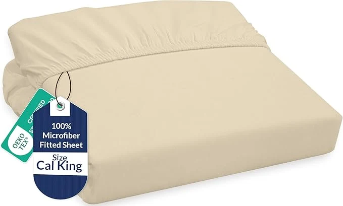 User-Friendly Royale Linens Fitted Sheet California King Refined