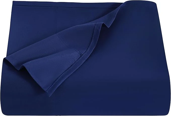 Carefully Designed NTBAY Twin Extra-Long Flat Sheet Only First-Class