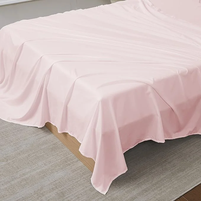Crafted Queen Flat Sheet Only High-Quality