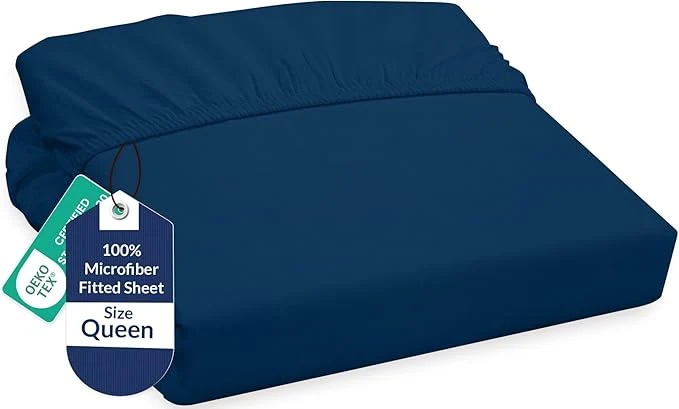 Environmentally Friendly Royale Linens Fitted Sheet Queen Efficient
