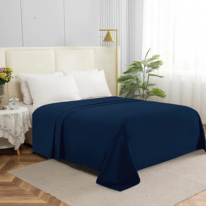 Reliable Elegant Comfort Premium Hotel Quality 1-Piece Flat Sheet Luxury Softest 1500 Carefully Designed