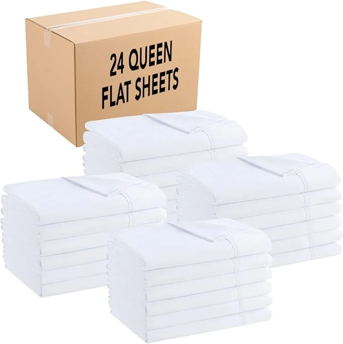 Selected Arkwright Bulk Queen Flat Sheets Trendy