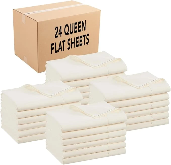 Trusted Arkwright Bulk Queen Flat Sheets Excellent
