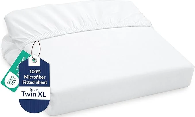 Crafted Royale Linens Fitted Sheet Twin XL Efficient