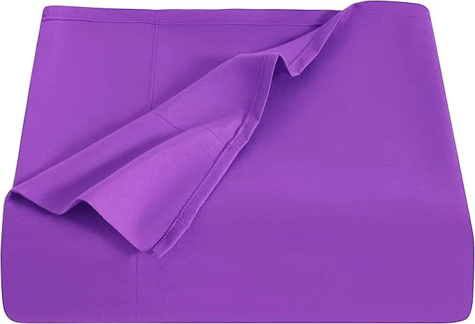 Crafted NTBAY King Flat Sheet Only Traditional