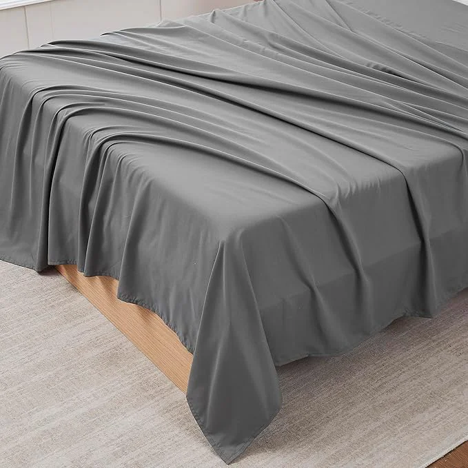 Contemporary Full Size Flat Sheet Only Solid