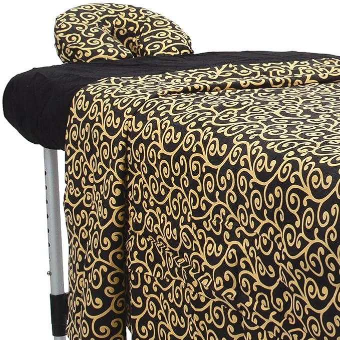 Proven ForPro Premium Designer Flannel 3-Piece Massage Sheet Set Luxury