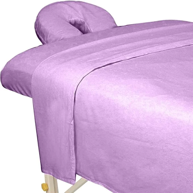 Prestigious ForPro Premium Flannel 3-Piece Massage Sheet Set High-Grade