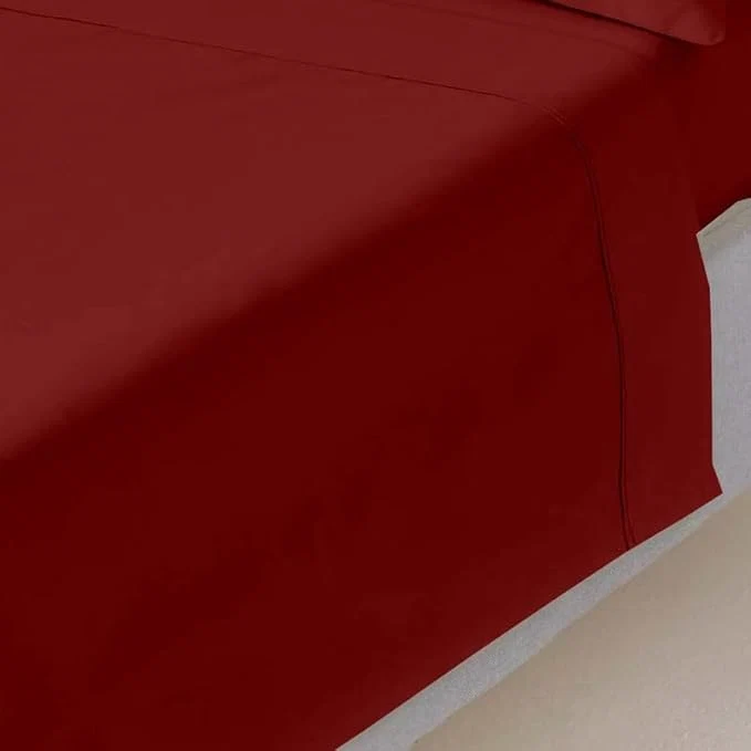 Official Mattress-Homes Twin-XL Egyptian Cotton Top Sheet 1Pcs Cool Breathable Lightweight