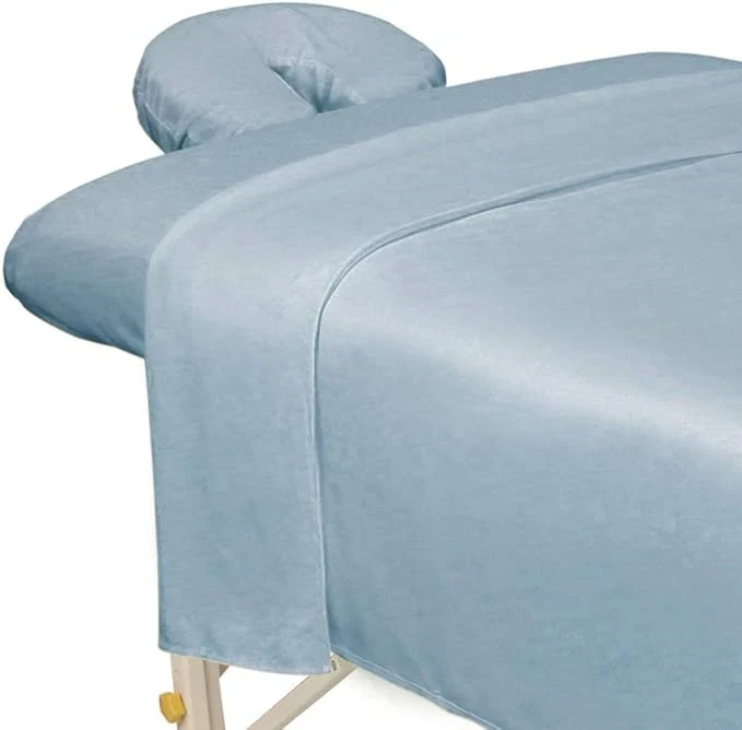 World-Class ForPro Professional Collection Premium Microfiber 3-Piece Massage Sheet Set Environmentally Friendly